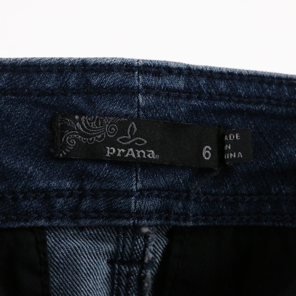 PrAna Kara Button Front Denim Skirt - Picture 7 of 8